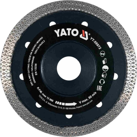 YATO YT 59972 Mellomleggsskive vinkelsliper