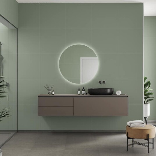 Baderomspanel Fibo 5206 6060 EM Olivegreen