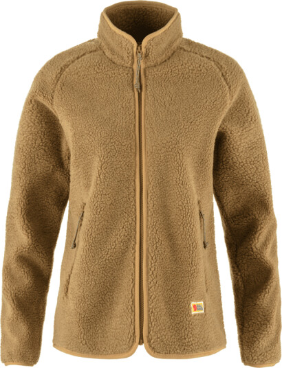 Fjellreven Women's Vardag Pile Fleece M , Buckwheat Brown