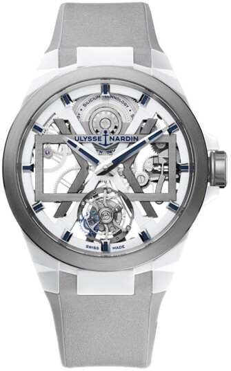 Ulysse Nardin Herreklokke 1723 400 00 Blast Skjelettkuttet/Gummi Ø45