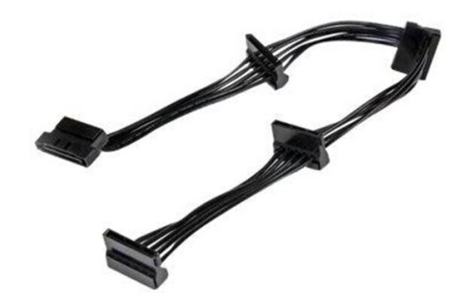 StarTech 4x SATA Strømsplitter Adapterkabel 40 cm Svart StarTech 4x SATA Strømsplitter Adapterkabel 40 cm Svart