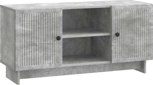 TV skap 102 x 34,5 x 50 cm Betonggrå Konstruert tre TV skap 102 x 34,5 x 50 cm Betonggrå Konstruert tre