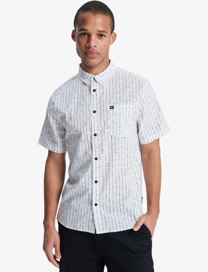 Quiksilver Apero Classic Ss White S