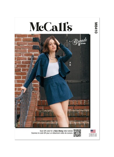 McCall's 8410 - Skjorte & Skjørt Y5 (18-20-22-24-26)