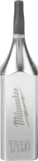 Milwaukee BITS PIPE TORX 3/8" T10 Milwaukee BITS PIPE TORX 3/8" T10
