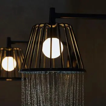 Axor LampShower Hodedusj, Ø275 mm Med lys og 1 stråletype, Krom Axor LampShower Hodedusj, Ø275 mm Med lys og 1 stråletype, Krom