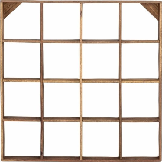 Bloomingville Tilo Shelf Brown Reclaimed Wood 82064059 Bloomingville Tilo Shelf Brown Reclaimed Wood 82064059
