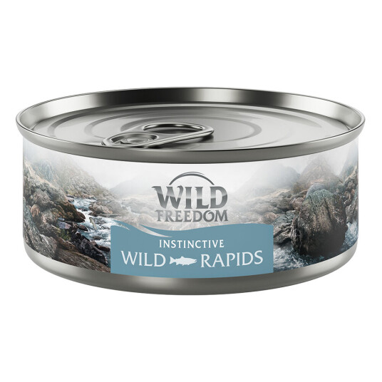 Wild Freedom 6 X 70 G 140 G Instinctive Til Prøvepris! Wild Rapids Laks 6 X 70 G