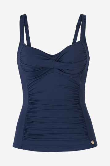 Panos Emporio Tankini Ravenna Solid Blå Panos Emporio Tankini Ravenna Solid Blå
