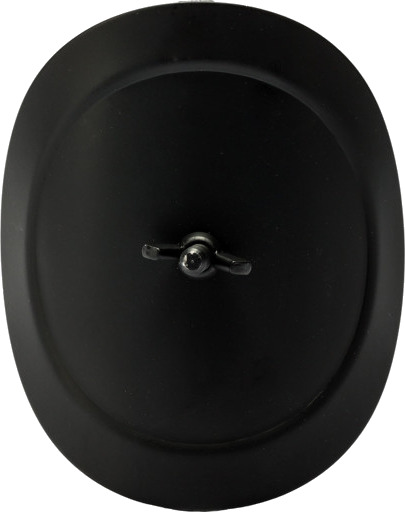 150 mm Metalbestos rengjøringsklaff løs black 150mm