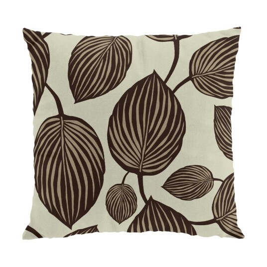 Arvidssons Textil Lyckans blad putetrekk 45 x 45 cm Brun Arvidssons Textil Lyckans blad putetrekk 45 x 45 cm Brun