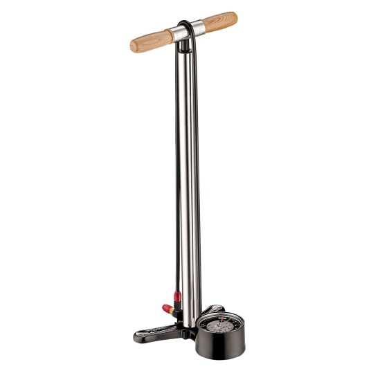 Lezyne Alloy Floor Drive Tall Sølv Lezyne Alloy Floor Drive Tall Sølv