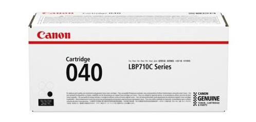 Canon CRG040BK BK Toner - 0460C001 Original - Svart 6300 sider Canon CRG040BK BK Toner - 0460C001 Original - Svart 6300 sider