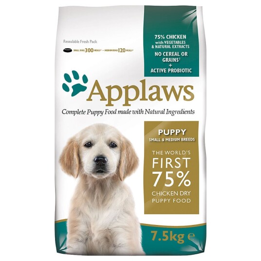 Applaws Puppy Små Og Mellomstore Raser Kylling 7.5 kg Applaws Puppy Små Og Mellomstore Raser Kylling 7.5 kg