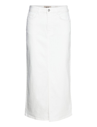 MOS MOSH Mmmella White Denim Skirt - White - 29 MOS MOSH Mmmella White Denim Skirt - White - 29