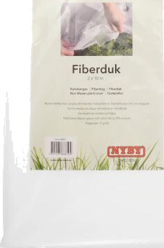 Nyby Bruk 6682 Fiberduk 17g/m², hvit 2x10 m, Avling