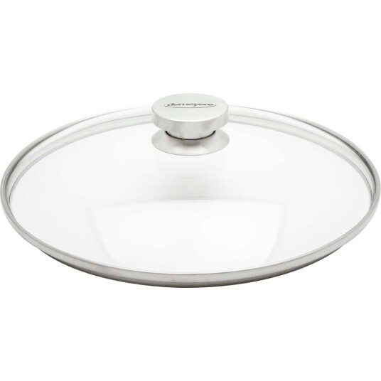 Demeyere Specialties Lokk 16 cm Glass med Stålknopp 1721208-01-0 1721281-01-0