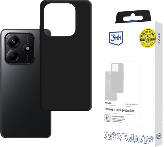 3mk matt deksel til Infinix Smart 8 Matt Svart