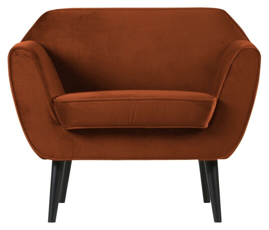 Woood Rocco Lenestol - Rust Velour Unoliving