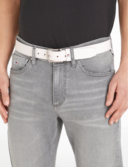 Tommy Hilfiger New Denton 3.5 Belt White 100 Tommy Hilfiger New Denton 3.5 Belt White 100
