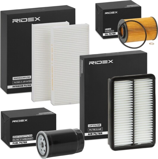 Filtersett RIDEX 4055F28872