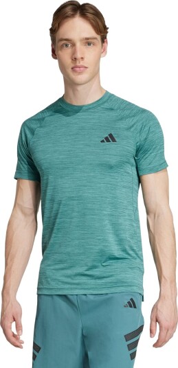 adidas Performance Gym+ Tee - Blue - XXL