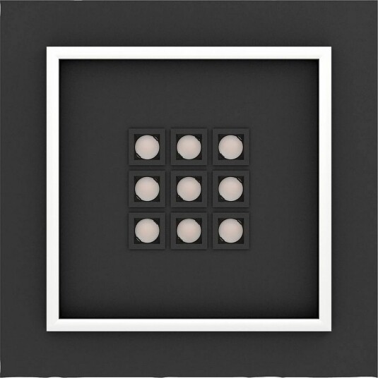 EGLO Taklampe Balazote Square Svart Taklamper