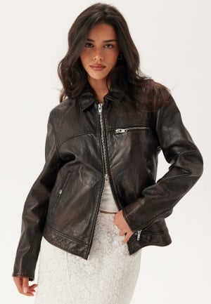 ROCKANDBLUE Starling Jacket Antique Brown Rubb Off 34 ROCKANDBLUE Starling Jacket Antique Brown Rubb Off 34