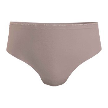 Tommy Hilfiger Truser Invisible High Waist Thong Beige 4XL Dame Tommy Hilfiger Truser Invisible High Waist Thong Beige 4XL Dame