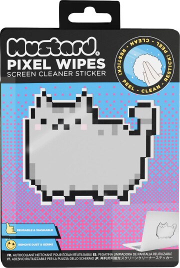 Ohlsson Och Lohaven Mustard Cat Pixel Wipes Skjermrengjøring M11072B
