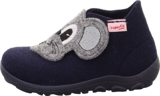 superfit Happy slipper blå/grå medium superfit Happy slipper blå/grå medium