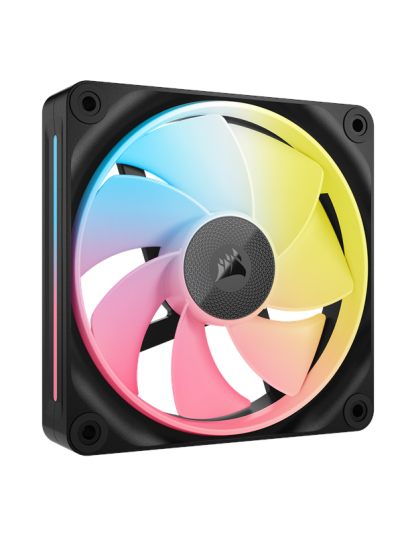 Corsair iCUE LINK LX120R RGB 120mm Kabinettvifte Svart Corsair iCUE LINK LX120R RGB 120mm Kabinettvifte Svart