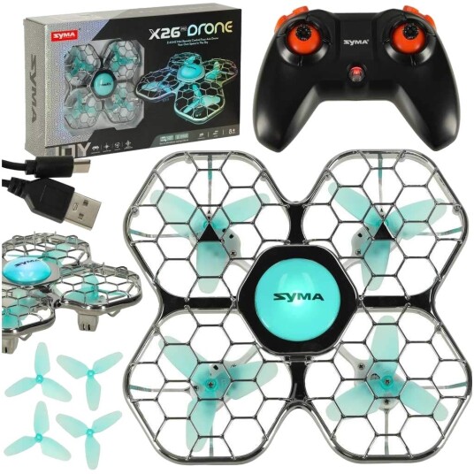 Syma X26PRO 2,4GHz Wi-Fi RC Drone Svart Syma X26PRO 2,4GHz Wi-Fi RC Drone Svart
