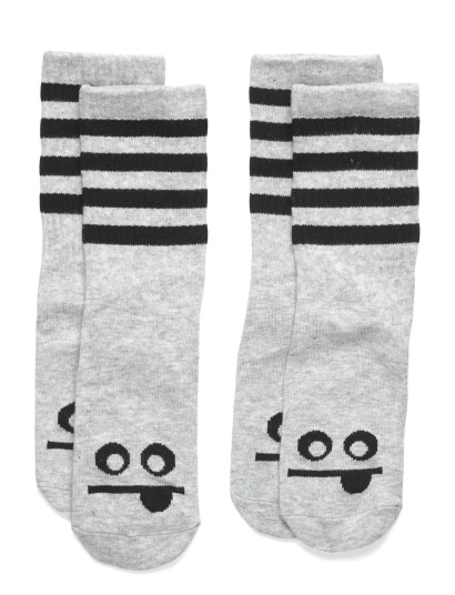 Hummel Ststommy Sock 2 Pack Grey 24 27