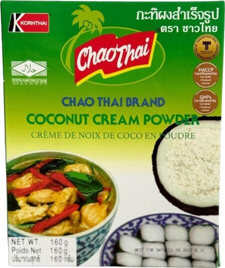 Chao Thai Kokoskrempulver 160g Chao Thai Kokoskrempulver 160g
