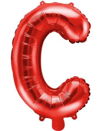 C Bokstavballong 35 cm