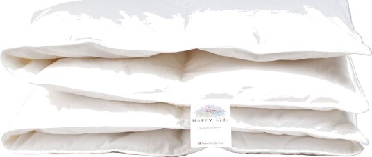 Happy Kids Dyne Hele Året Dun 70x100 cm Baby Hvit Happy Kids Onesize Dyne