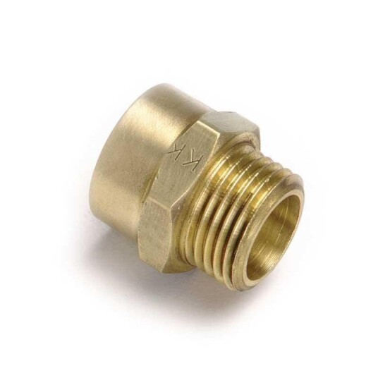 Isiflo Messing Nippelmuffe 1 1/2"
