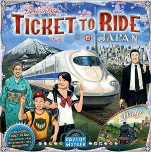 Days of Wonder Ticket To Ride Map Coll. #7 Japan/Italy