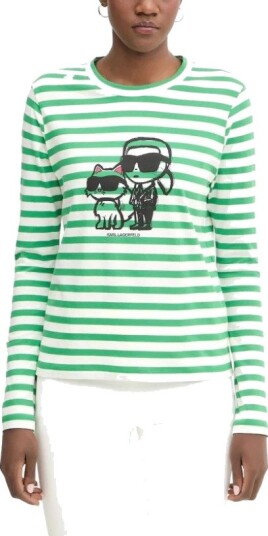 Karl Lagerfeld Dame Topper Flerfarget L,