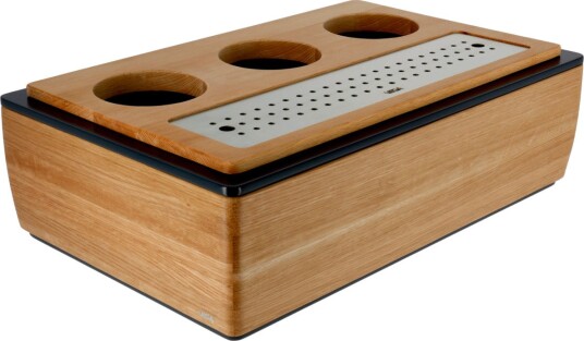 VEGA Buffet Karaffelholder Montana GN 1/1 57x36.5x18.5 cm LxBxH Eik/Stålgrå