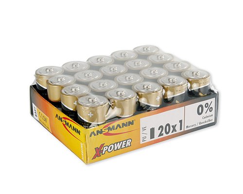 Ansmann Baby C Engangsbatteri C Alkalinsk 1,5 V 1 styk Flerfarget