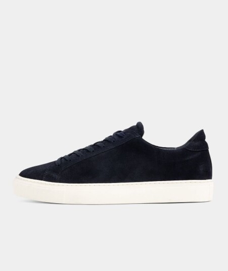 Garment project type sneakers navy seuede marine herre blå 43