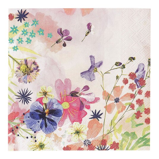 Talking Tables Servietter Blossom Girls - 20-pakning