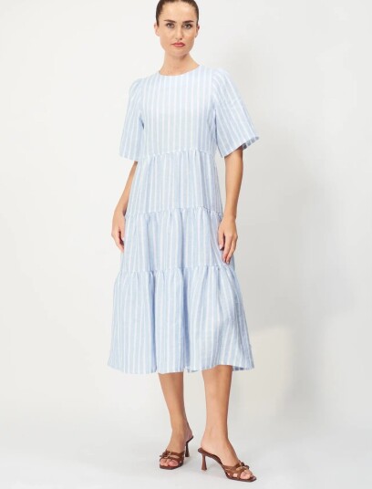 Jumperfabriken Judith Dress   Blue   L