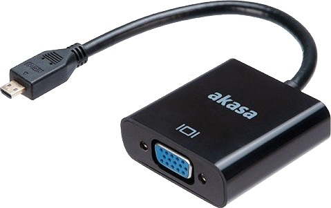 Akasa Micro Hdmi Til Vga Omformer