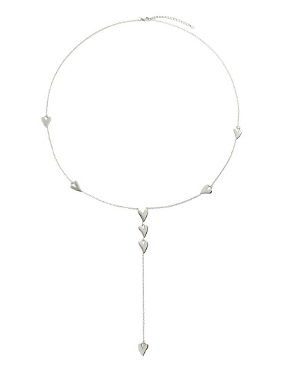 My Jewellery Necklace Y 8 HeartSilver ONE SIZE