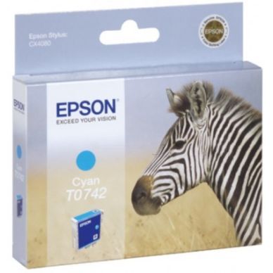 Epson Blekkpatron cyan T0742 Epson Blekkpatron cyan T0742