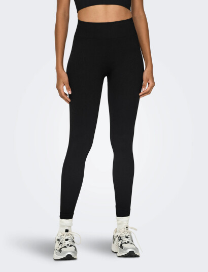 Only Play Onpjaia Life Hw Seam Tights Noos - Black - M/L Only Play Onpjaia Life Hw Seam Tights Noos - Black - M/L