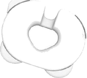 Kabooti sittering halebenspute 1 stk